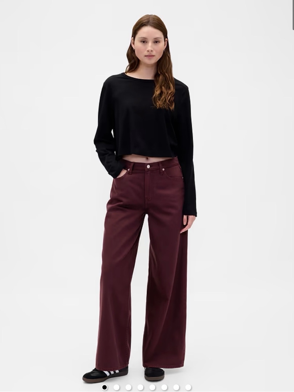 Gap Midrise Ultrasoft Baggy Jeans 28p